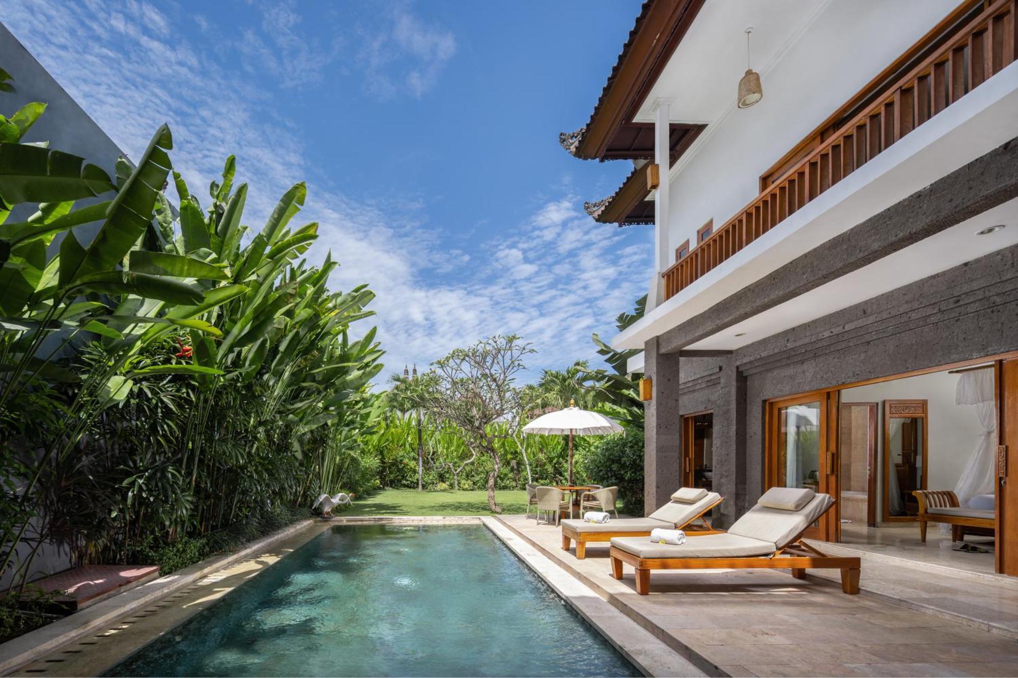 Desa Swan Villas & Spa, Keramas Esterno foto